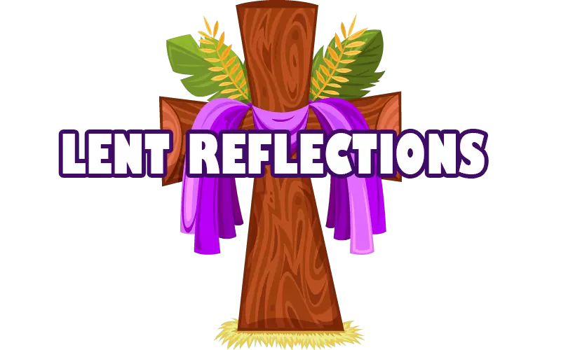 Lent Reflections Graphic