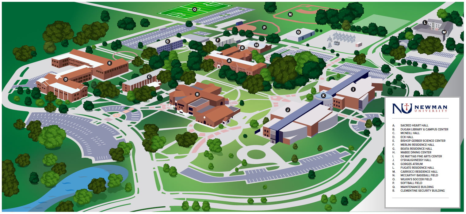 campus map 3d