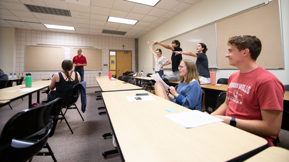 Honors seminar discussion