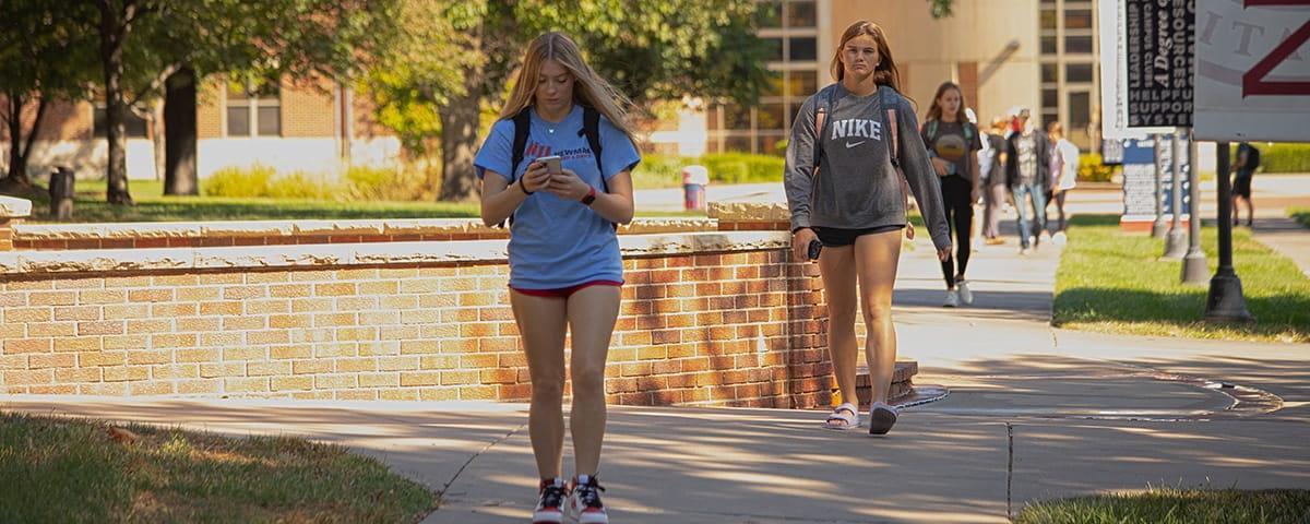 Student Pedestrians on Campus