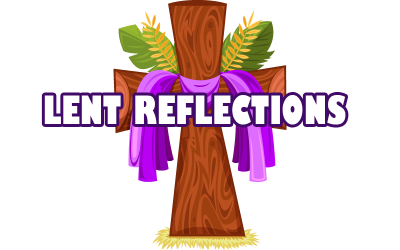 Lent Reflections Graphic