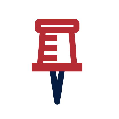 Icon of a chartboard